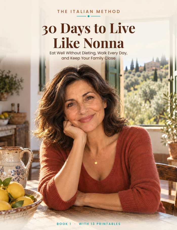 Cover of The Italian Method: 30 Days to Live Like Nonna