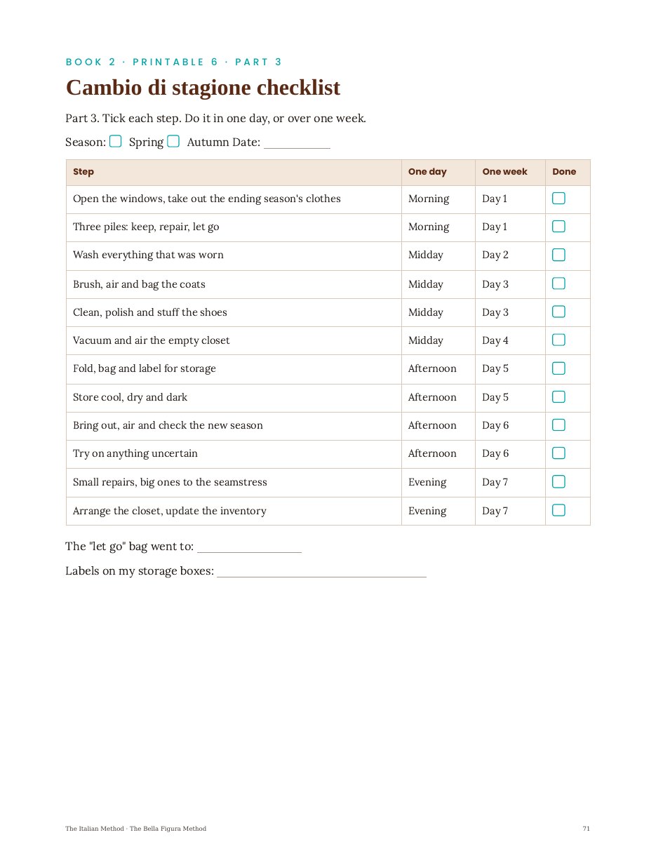 The seasonal wardrobe checklist printable